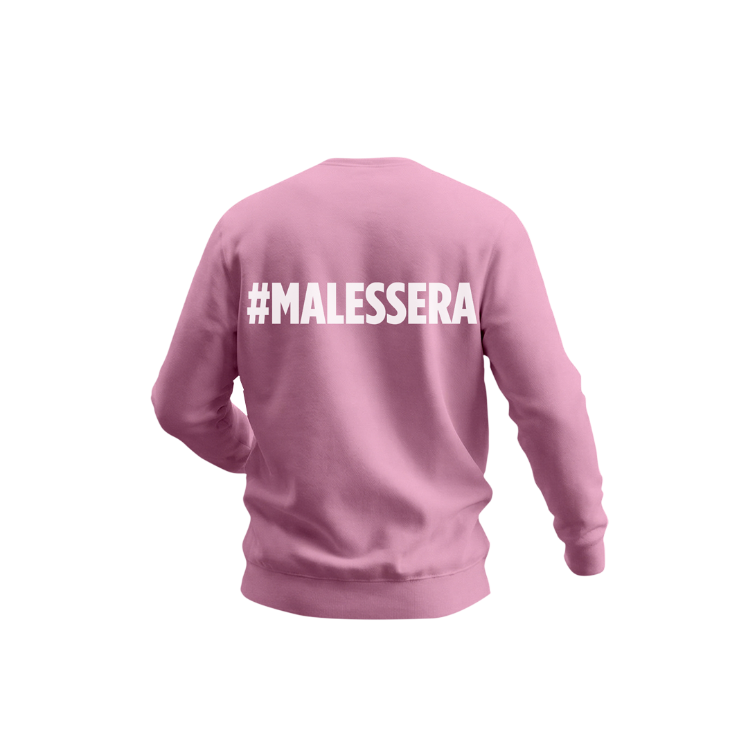 #MALESSERA Felpa Girocolo