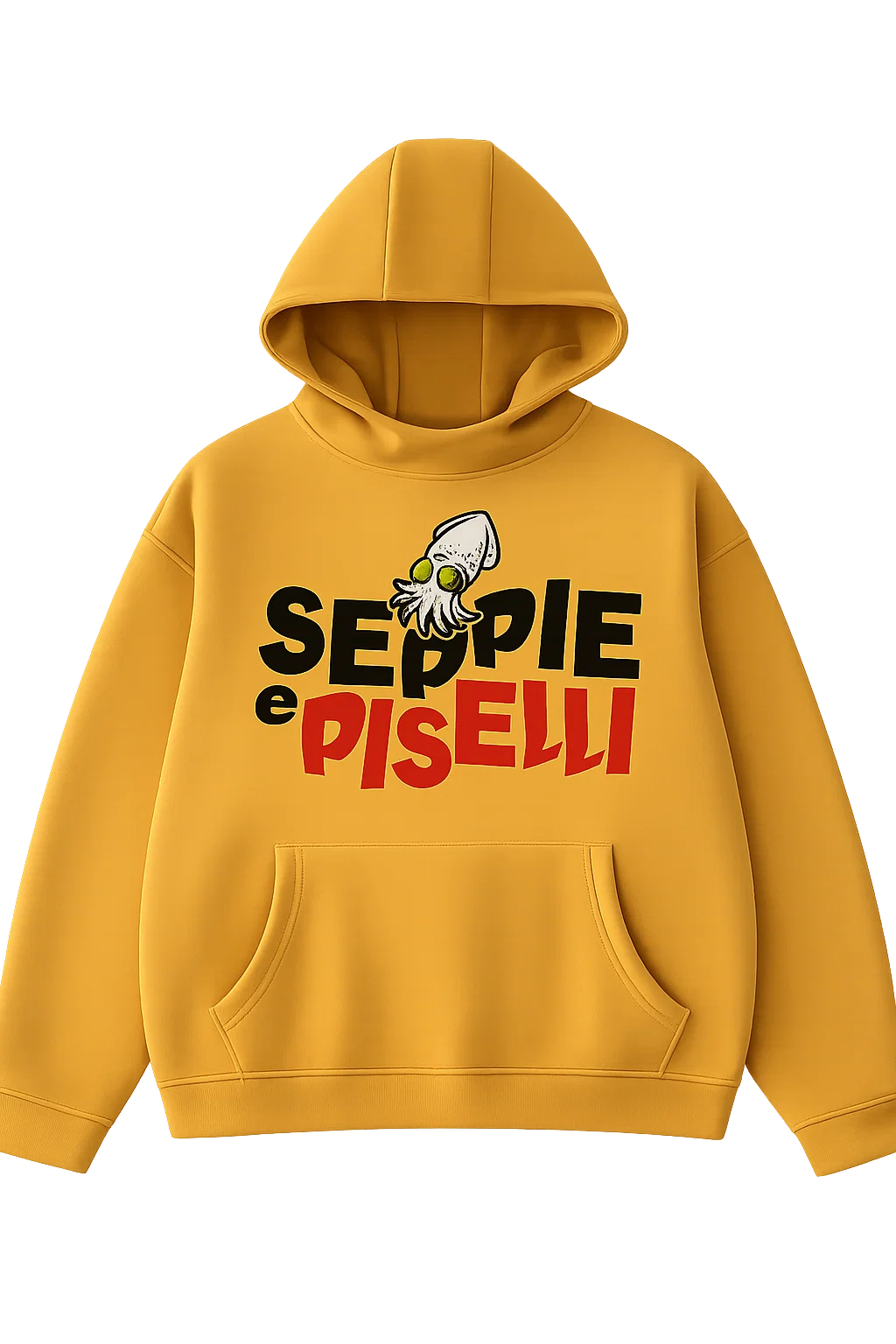 Felpa Cappuccio  | Seppie e Piselli